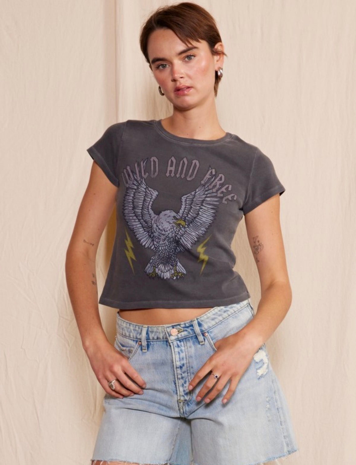 POL Wild & Free Organic Tee