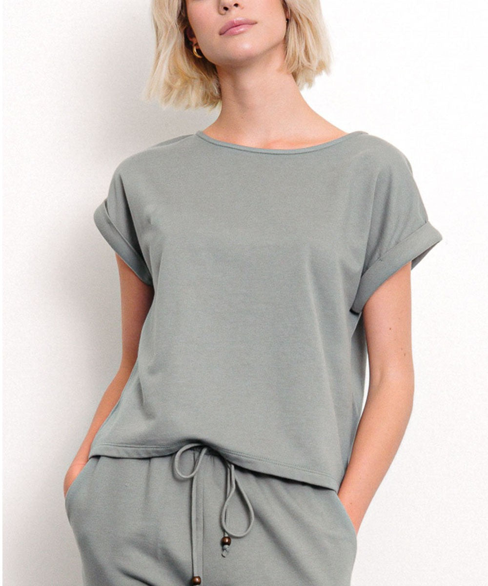 HEMP LOOSE FIT CROP TOP