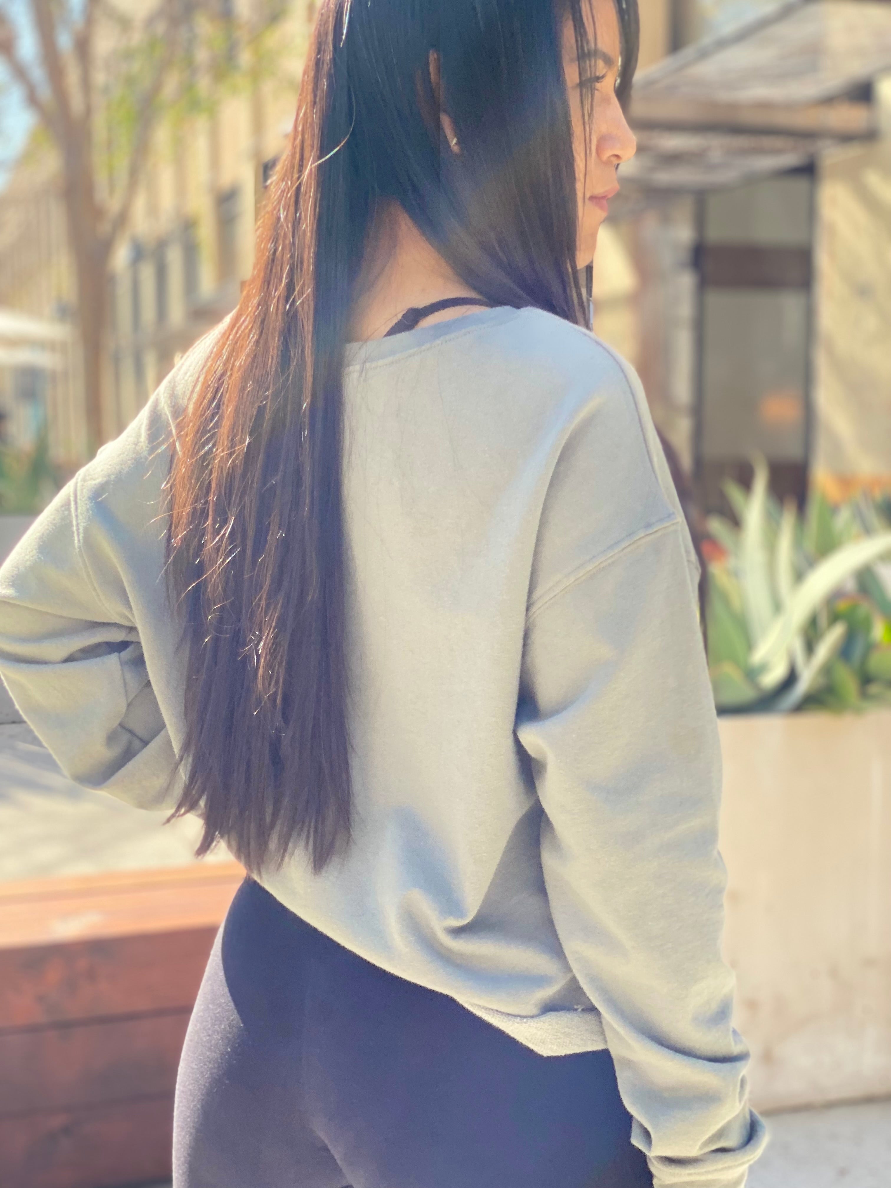 RECYCLED FRENCH TERRY TOP