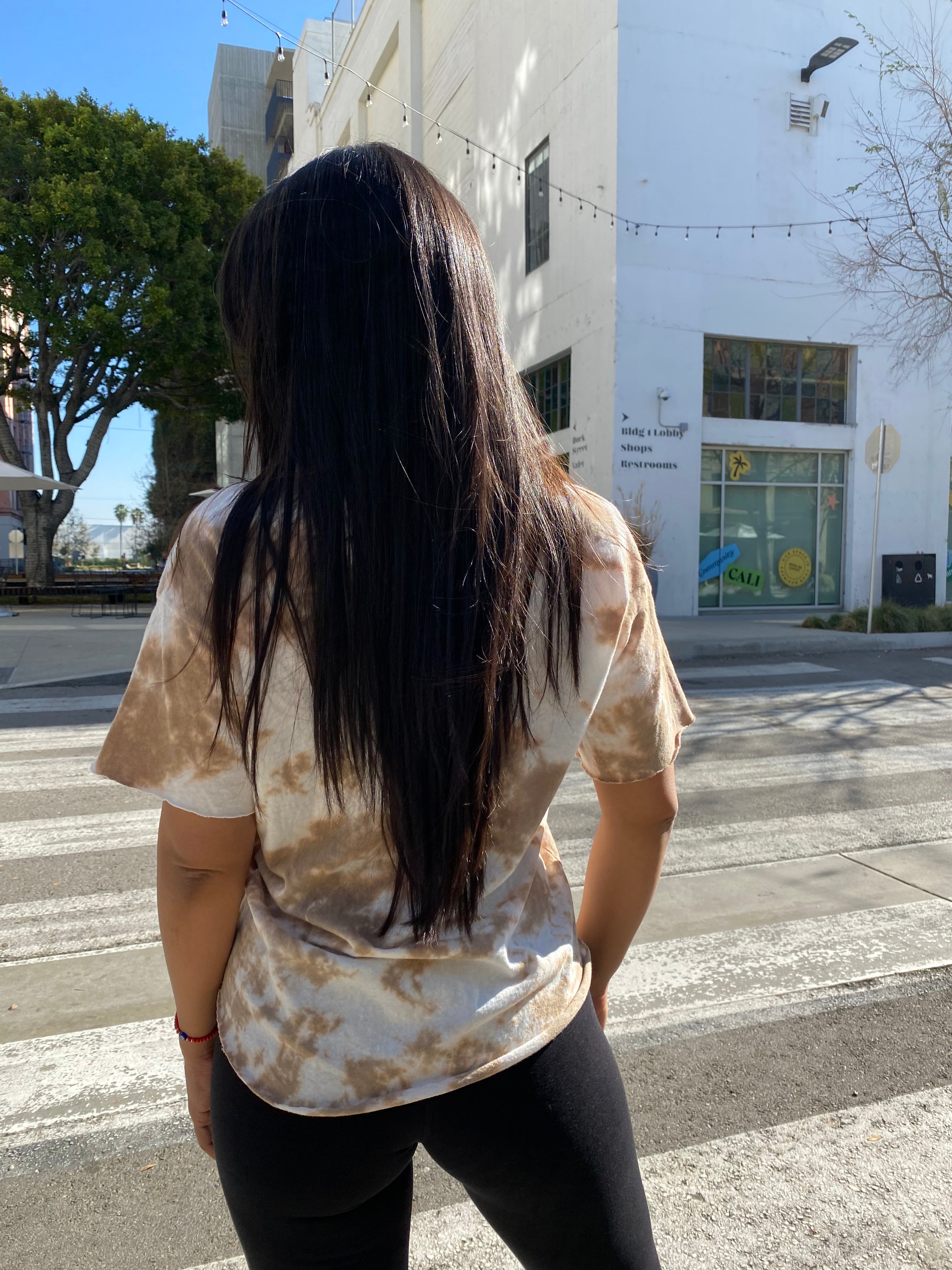 RECYCLED TIE DYE TEE