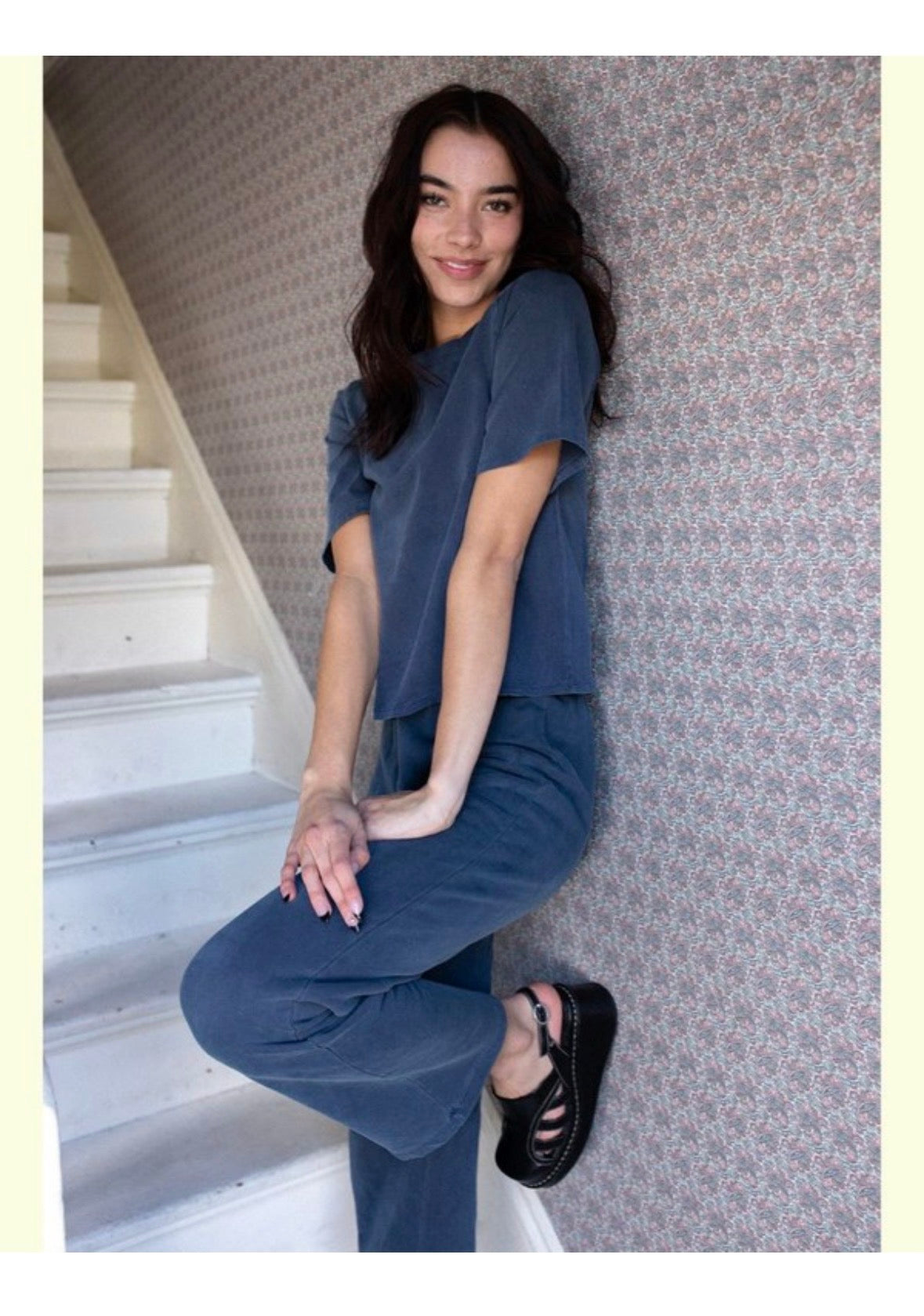 Organic Cotton Blues Top