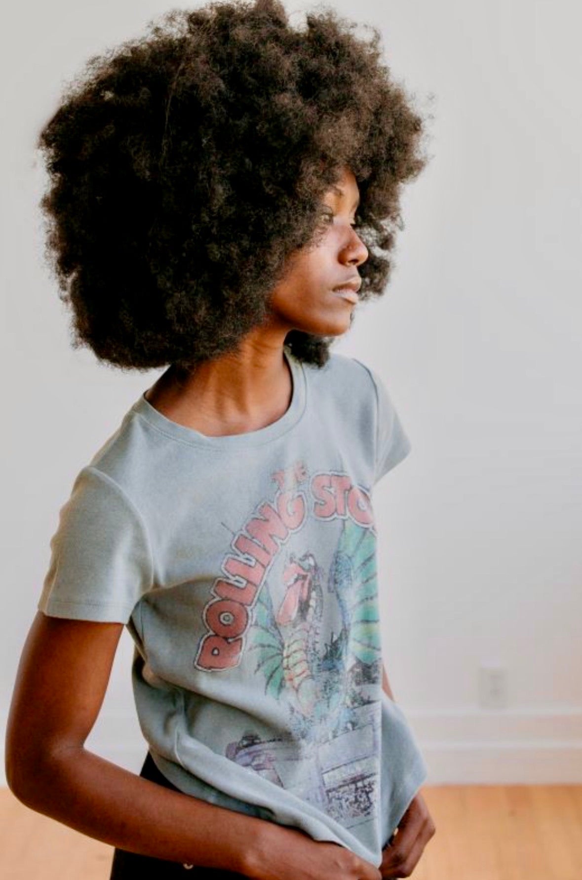 Rolling Stones Dragon Graphic Baby Tee